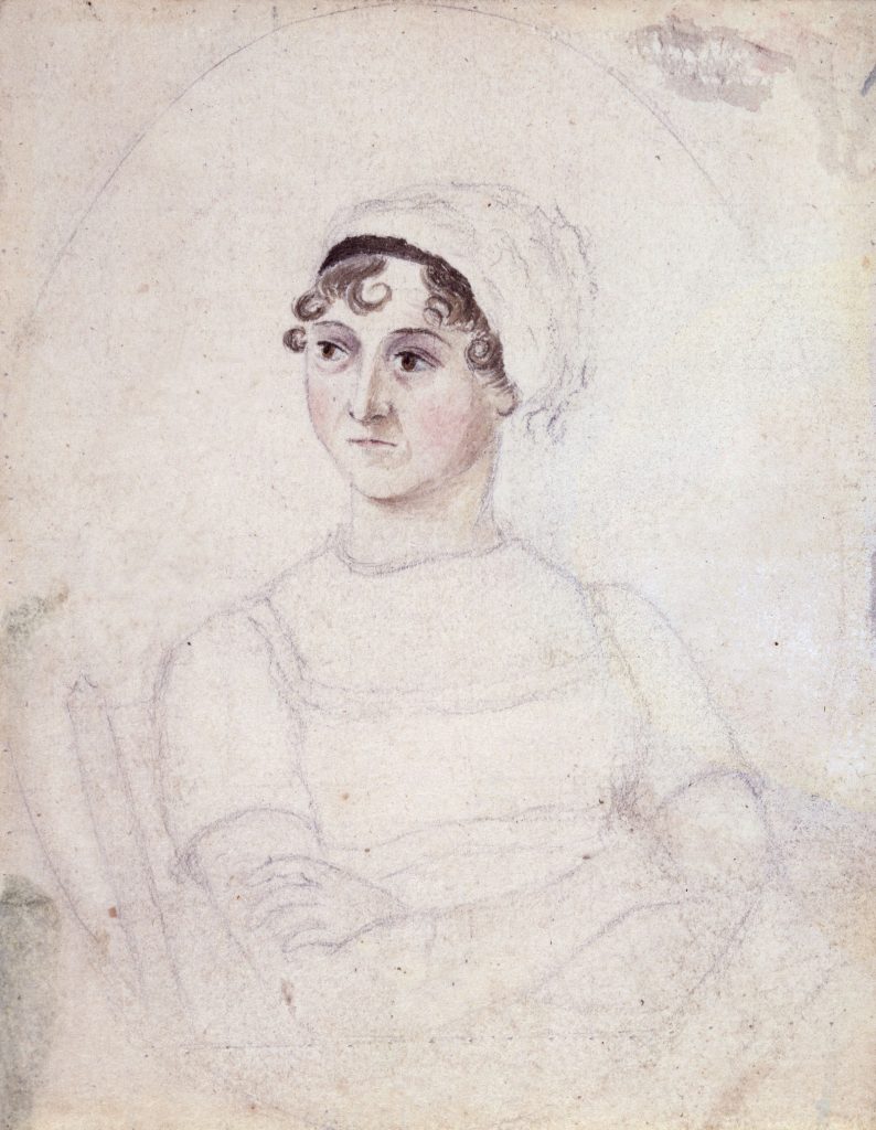 Πορτρέτο της Τζέιν Όστεν, περίπου το 1810.